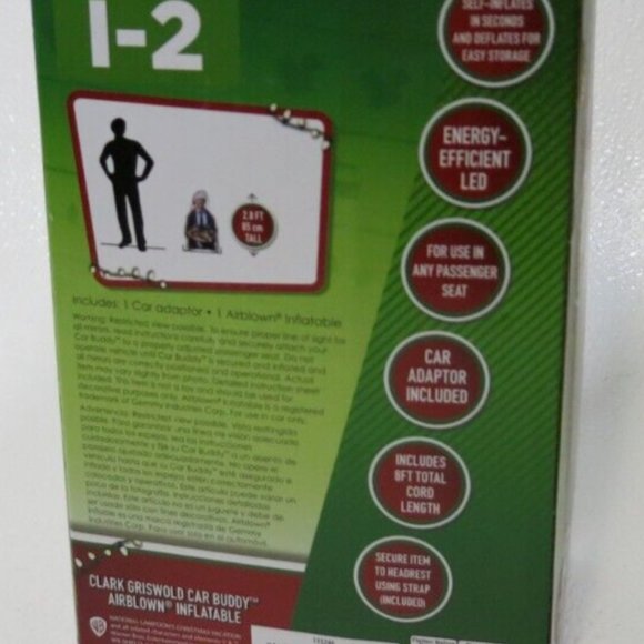 Clark Griswold Car Buddy Christmas Vacation Inflatable Airblown New in Box - Picture 2 of 5